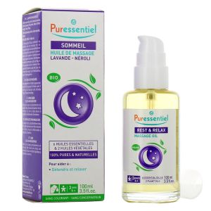 Huile de massage BIO - Flacon de 100ml