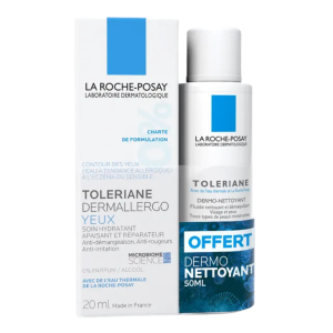 Yeux - Flacon de 200ml + Dermo-nettoyant - Flacon de 50ml OFFERT