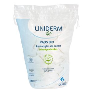 Liniderm pads - Sachet de 180 coton BIO
