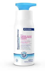 Crème riche réparatrice corps pompe 400ml