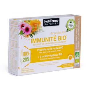 Complexe Immunité BIO ampoules 10ml boite de 20