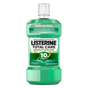 Total care dents et gencives goût plus léger - Flacon de 500ml