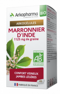 Marronnier d’Inde BIO gélules boite de 45