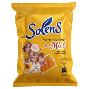 Perles fourrées miel 100g