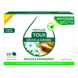 Boite de 20 Pastilles toux 