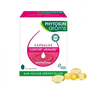 Aromadoses confort urinaire Boite de 30 capsules molles