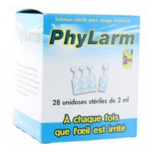 Solution oculaire unidose 2ml - Boite de 28