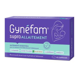 Gynéfam Supra Allaitement Boite de 60 capsules