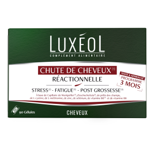 Chute de cheveux réactionnelle Boite de 90 gélules