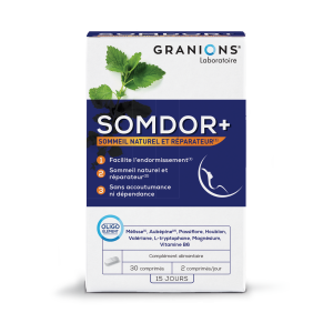 Somdor+ Sommeil réparateur Boite de 30 comprimés