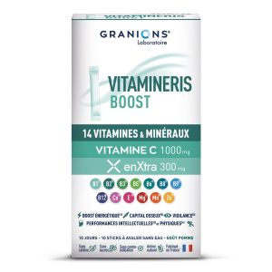Vitamineris boost 1000mg - Boite de 10 sticks