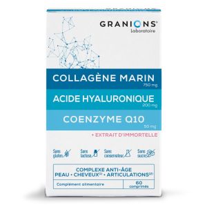 Complexe Collagène et Acide hyaluronique Boite de 60 comprimés