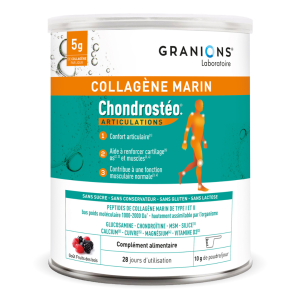 Collagène marin poudre goût fruits des bois - Boite de 280g
