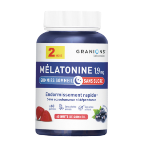 Gummies mélatonine 1,9mg - Boite de 60