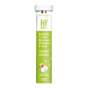 Goût mangue passion - Tube de 20 comprimés effervescent