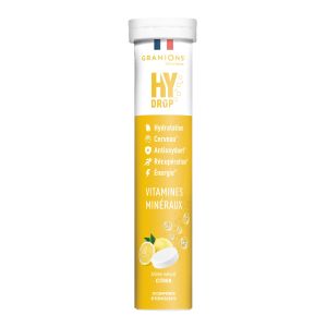 Goût citron - Tube de 20 comprimés effervescent