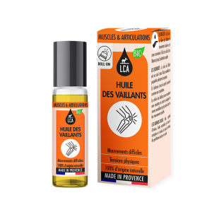 Huile des vaillants BIO - Roll-on de 10ml