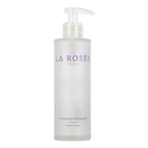 Flacon de shampoing en verre rechargeable (Vide) 200ml