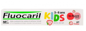 Gel dentifrice, Fraise, Kids 3-6ans, 50ml