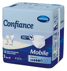 6G taille S sachet de 14 slips absorbants (H/F)