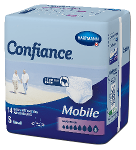 8G taille S sachet de 14 slips absorbants (H/F)