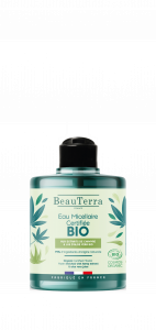 Eau micellaire huile de chanvre et aloe vera BIO 500ml