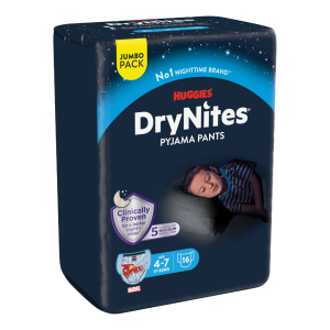 Sous-vêtements de nuit 4-7ans garçon - paquet de 16