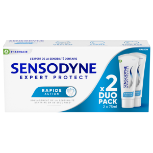 Dentifrice Rapide action - 2 Tubes de 75ml
