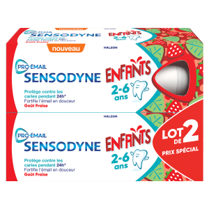 Pro-émail Enfant 2-6ans - 2 Tubes de 50ml