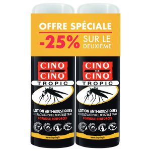 Tropic Lotion anti-moustiques Lot de 2x75ml