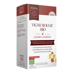 Vigne rouge boite de 15