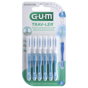 Brossettes interdentaires 1,6 mm - Boite de 6