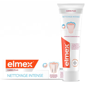 Dentifrice nettoyage intense caries plus - Tube de 50ml