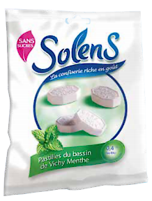 Pastilles Vichy menthe Sachet de 100g