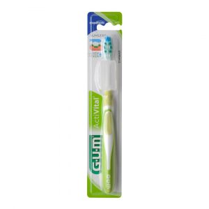 Brosse à dents medium compacte coloris aléatoire