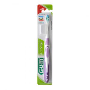 Brosse à dents souple ultra compacte coloris aléatoire