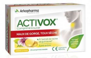 Boite de 24 Comprimés à sucer Citron