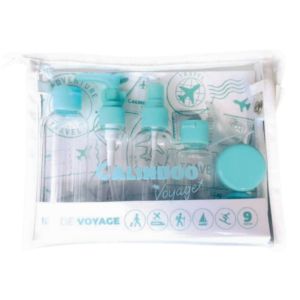 Kit 6 pièces avec trousse transparente