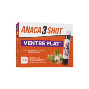 Shot ventre plat boite de 14