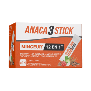 Boite de 14 Sticks minceur 12 en 1 
