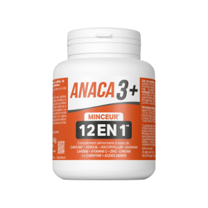 + Minceur 12 en 1 Boite de 120 gélules 