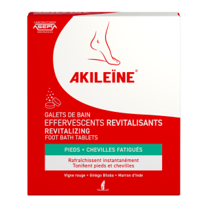Galets de bain effervescents revitalisants 20g Boite de 6