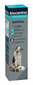 Solution nettoyante des yeux chien et chat Flacon de 125ml