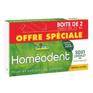 Soin complet dents et gencives Citron 75ml Lot de 2