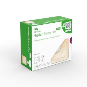 10cm x 10cm avec compresse 65cm x 65cm - Boite de 16