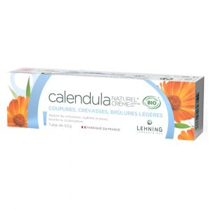 Crème Bio calendula naturel Tube de 50g