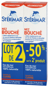 Biomer Spray Nasal Eau De Mer Décongestionnant 20ML