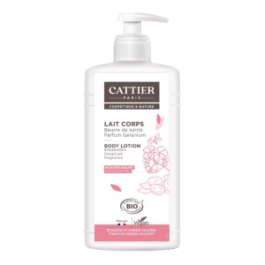 Lait corps nourrissant karité et géranium 500ml