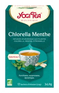 Chlorella Menthe boite de 17