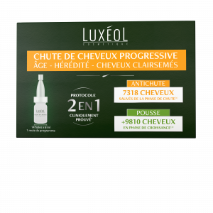 Chute de cheveux progressive 2en1 Boite de 14 ampoules 6ml 